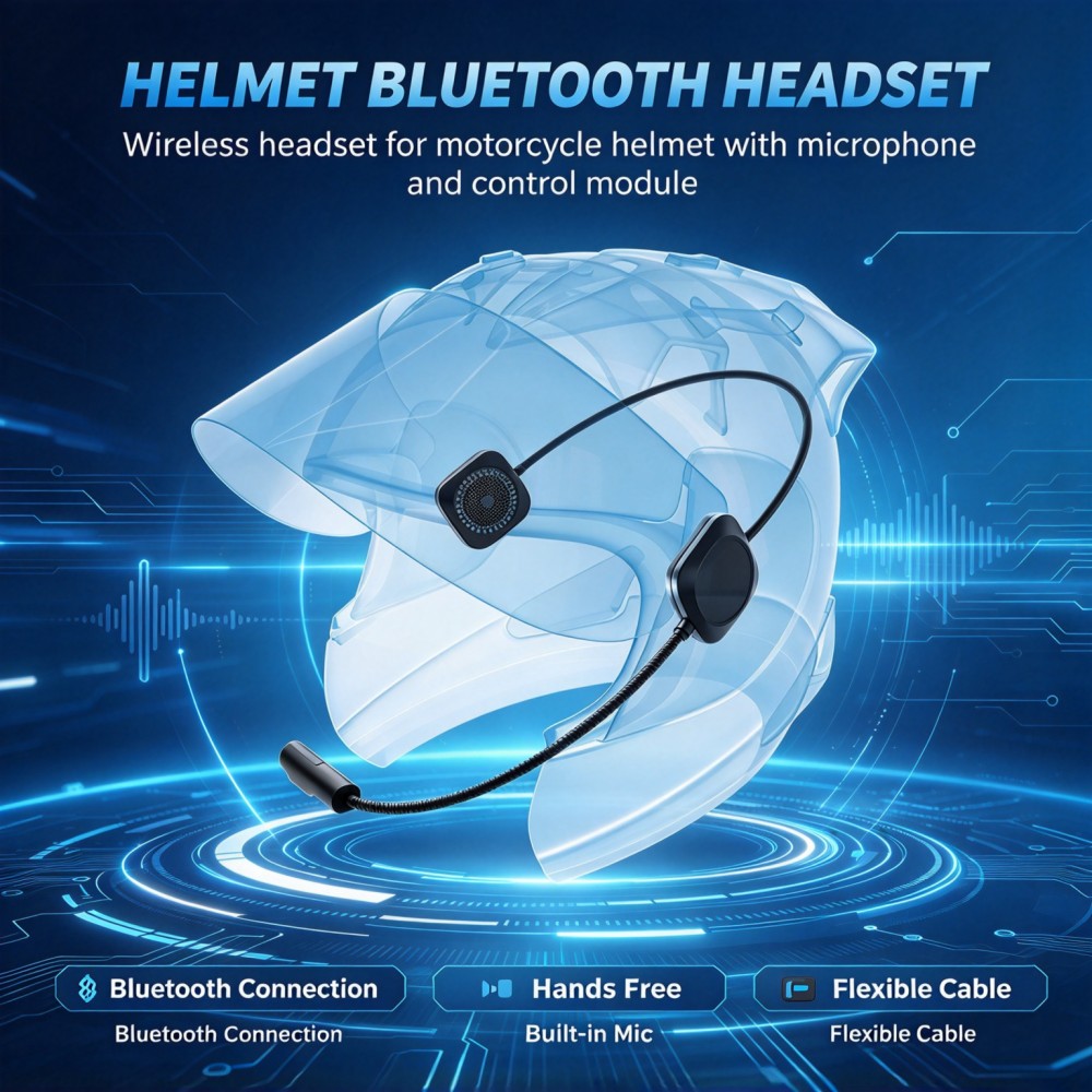 Motorbike Riding Bluetooth Hel - Bluetooth Speaker recension och pris