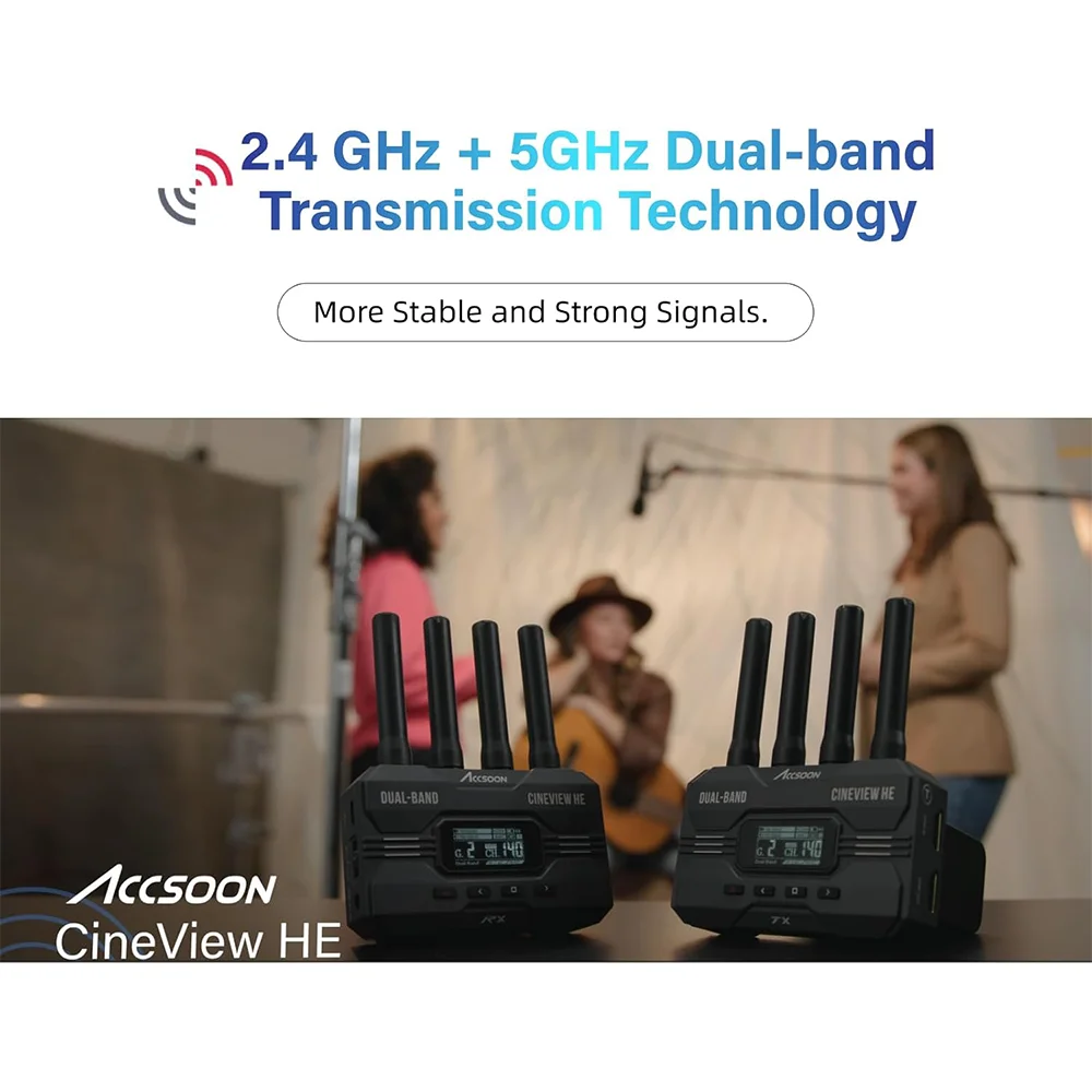 Accsoon CineView HE Wireless V - Hdmi Adapter recension och pris