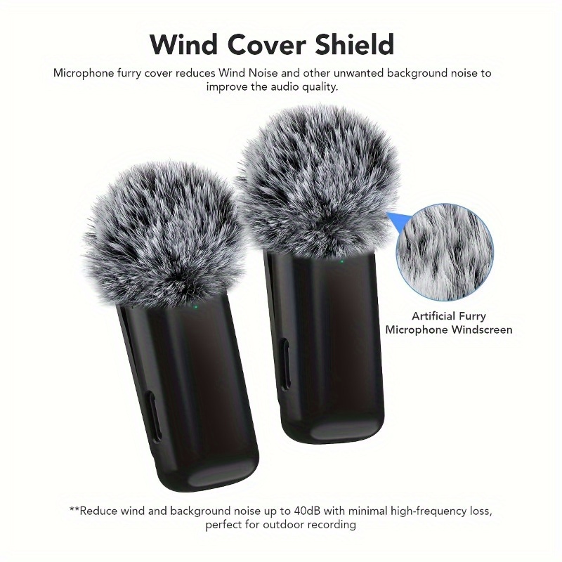 Wireless Lavalier Microphone w - Wireless Charger recension och pris