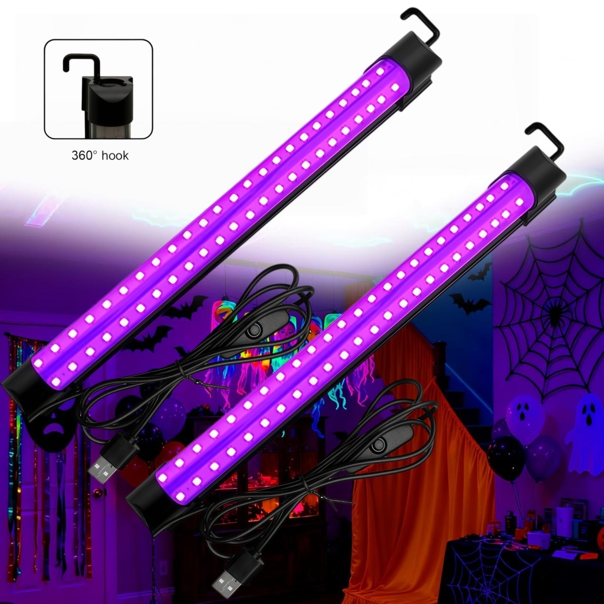 Black Light Tube 5W/10W USB Pl - Usb Hub recension och pris
