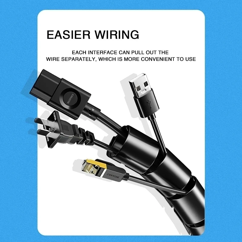 2M Long Cable Management Compu - Cable Organizer recension och pris