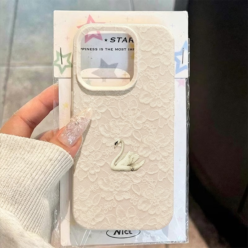Lace Swan Pattern Lychee Textu - Usb Charger recension och pris