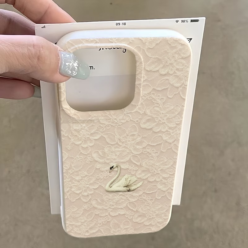 Lace Swan Pattern Lychee Textu - Usb Charger recension och pris