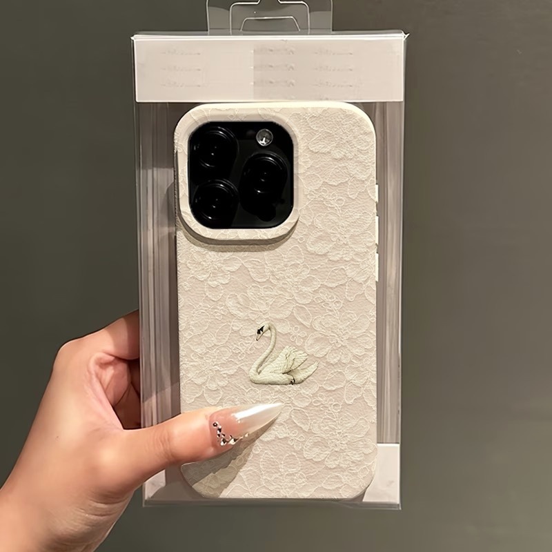 Lace Swan Pattern Lychee Textu - Usb Charger recension och pris