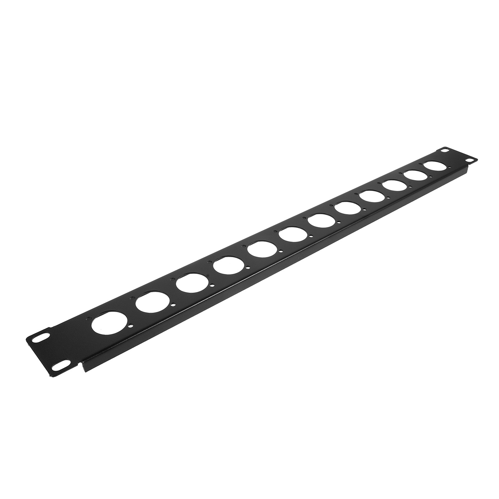 12 Port Audio Rack Panel Hinge - Cable Organizer recension och pris